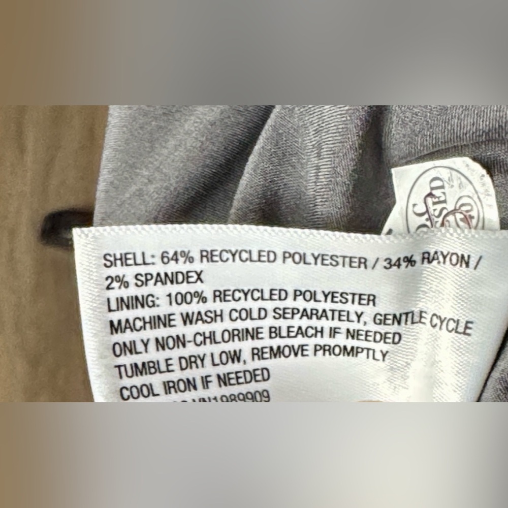 a new day Gray Pinstripe Blazer - Picture 7 of 7